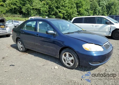 2006 Toyota Corolla Ce из США, поврежденный, VIN 2T1BR32E76C674623